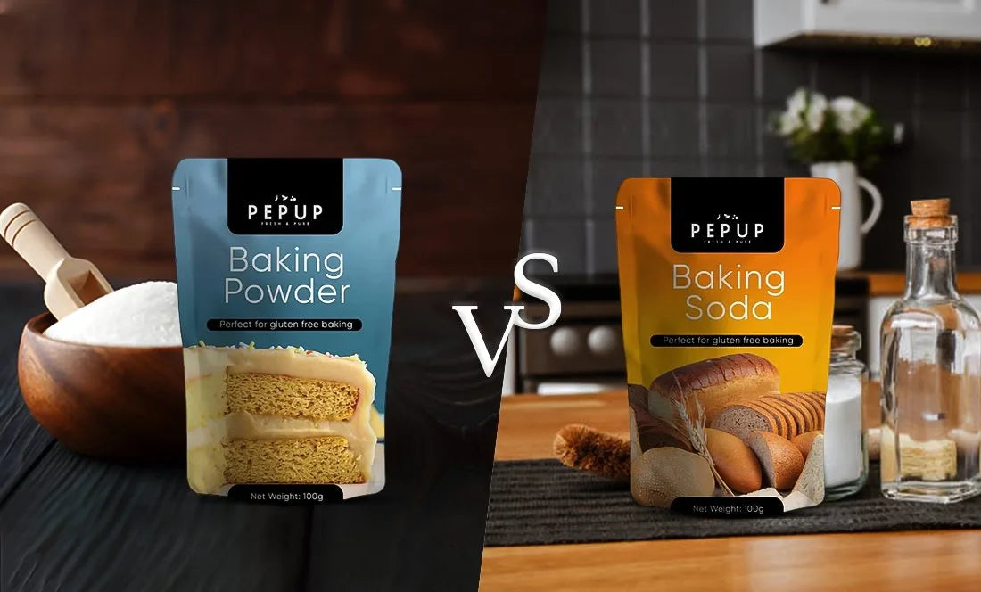 IS BAKING POWDER THE SAME AS BAKING SODA? KEY DIFFERENCES & USES - Baqa Foods