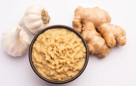 HEALTH BENEFITS OF GINGER AND GARLIC PASTE - FEATURING BAQA FOODS GINGER GARLIC PASTE - Baqa Foods