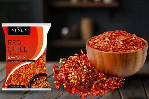 RED CHILLI FLAKES - A FLAVORFUL TOUCH TO YOUR MEALS | BAQA FOODS - Baqa Foods