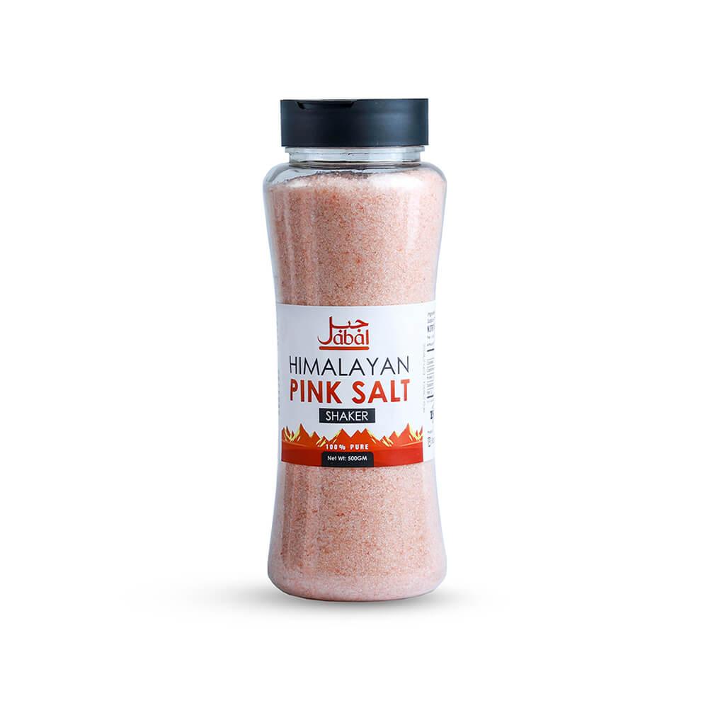 JABAL HIMALAYAN PINK SALT SHAKER 500GM - Baqa Foods