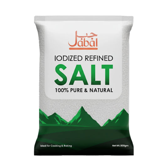 JABAL IODIZED REFINED SALT 800GM